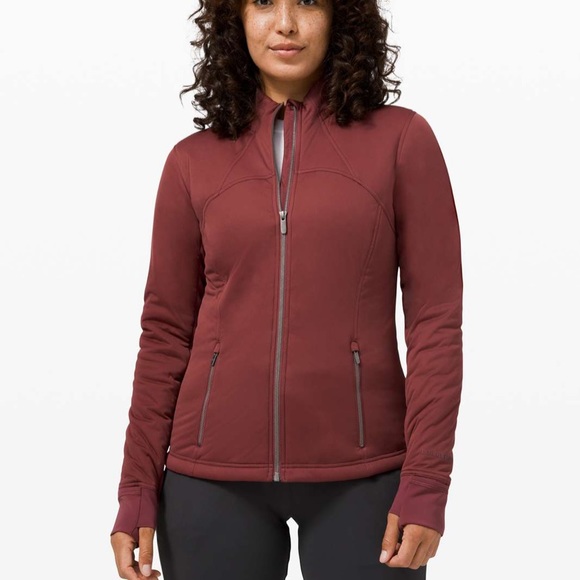 Lululemon Dynamic Movement Jacket Savannah Insulated Size 10 Full Zip - Picture 1 of 11